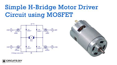 mosfet h bridge motor driver.